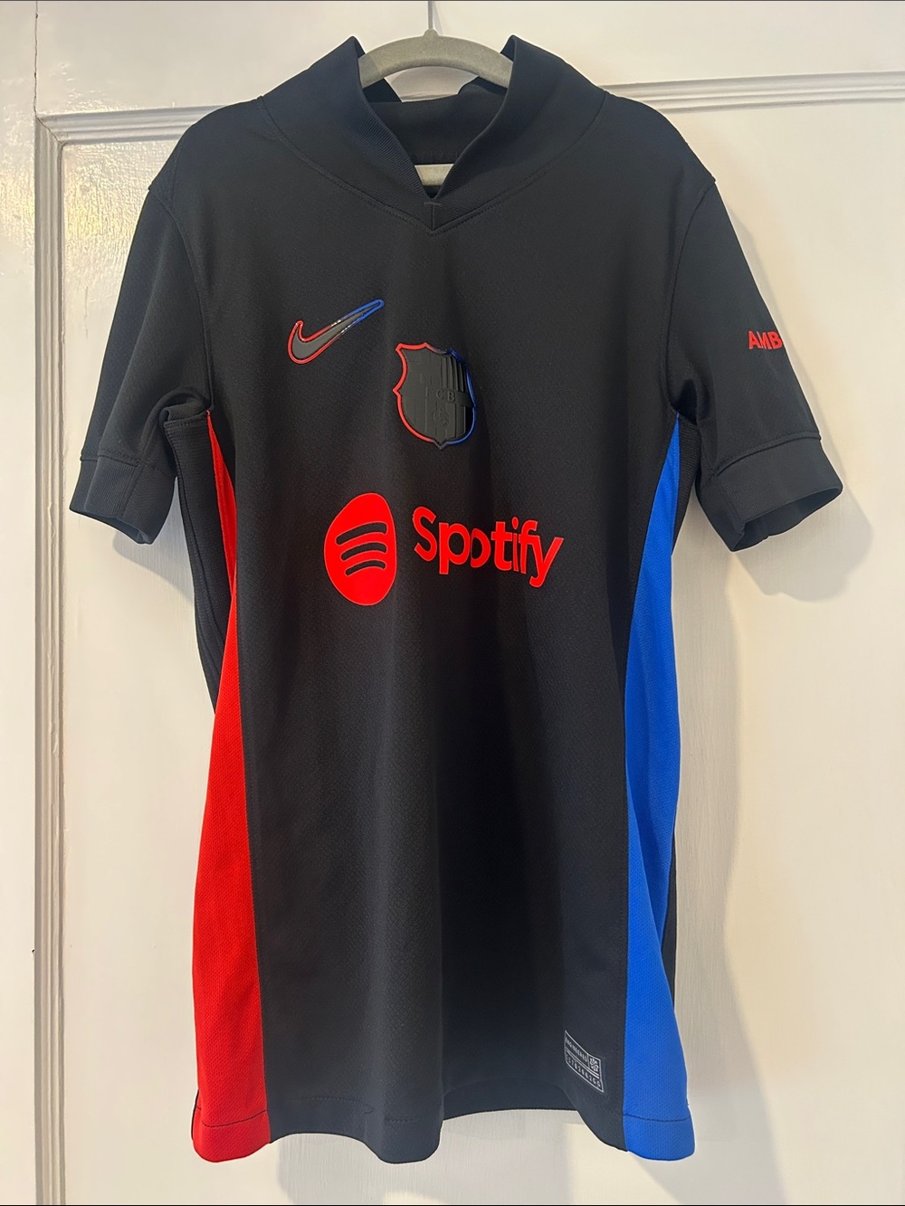 Nike FC Barcelona 24/25 Stadium Away Youth Soccer Jersey